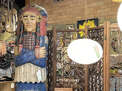 cigar store Indian